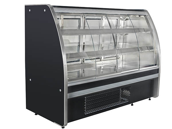 High-end stainless steel vertical fresh meat service counter004