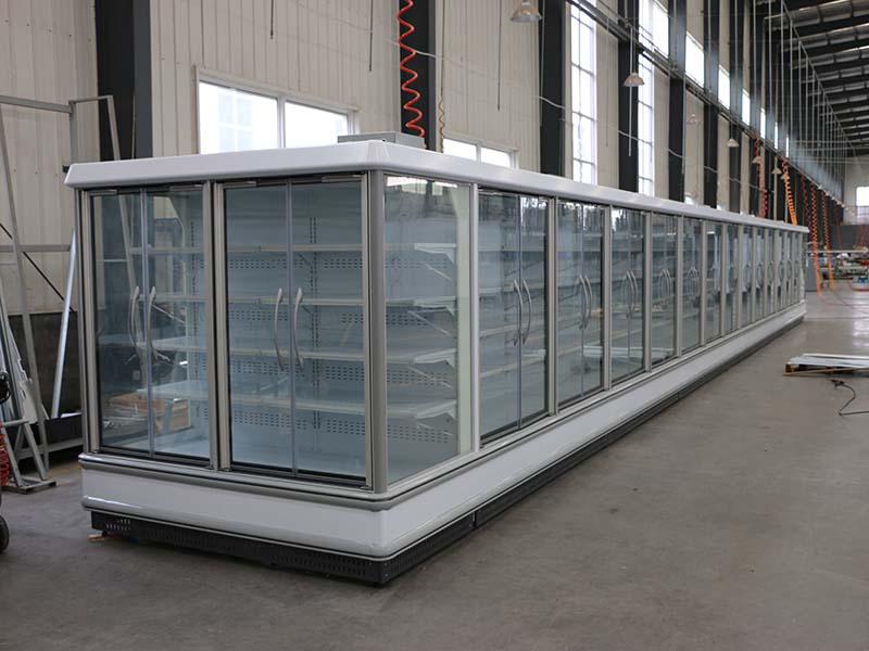 upright glass door display chiller refrigerator8