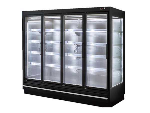 vertical glass door display refrigerator chiller6