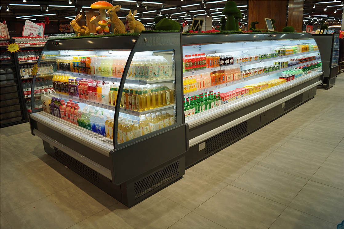 Plug In Semi-high Open Display Chiller