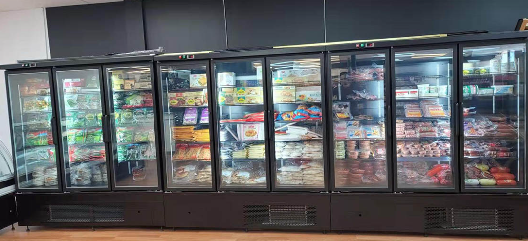 Plug-in Type Compressor Inside Glass Door Display Cooler