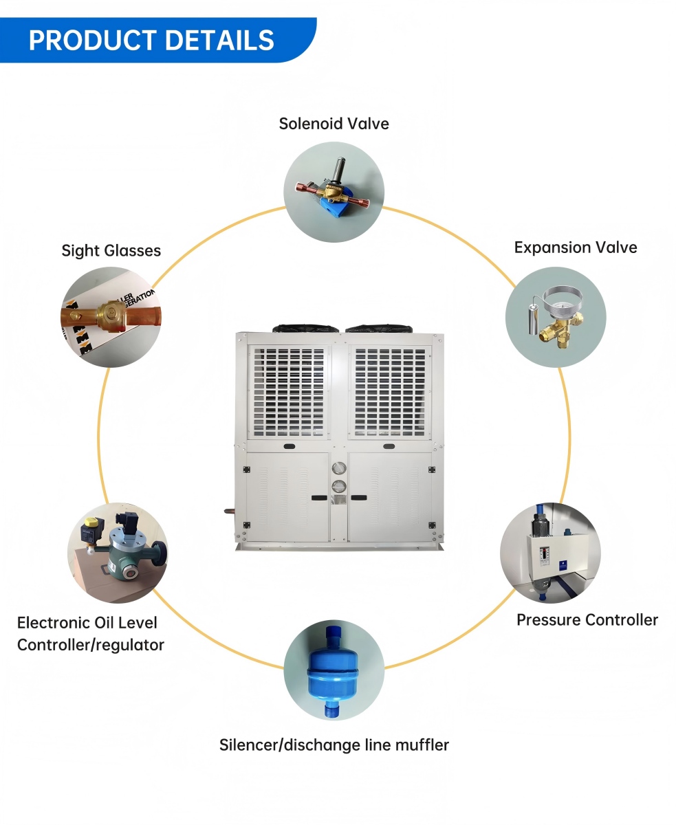 2 Box Type Condensing Unit for Cold Storage