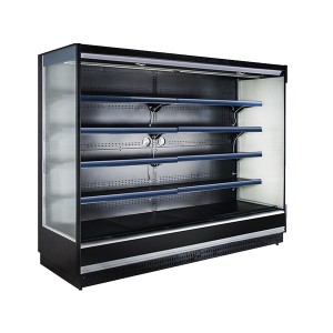 Fixed Competitive Price Multideck Open Chiller Open Front for Retail Display