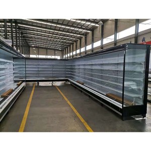 Fixed Competitive Price Multideck Open Chiller Open Front for Retail Display