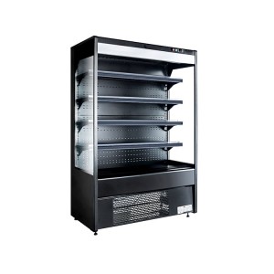 Reasonable price China Supermarket Cooling Shelf Multideck Open Chiller Dixell Digital Control with LED Display