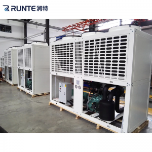 Factory Outlets Box Type Air Cooled Refrigeration Compressor Condensing Unit for Walk-in Freezer Cold Storage Room Blast Freezer