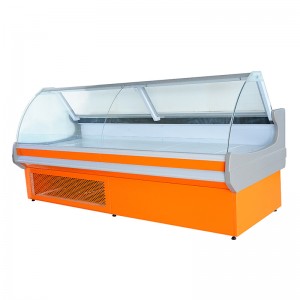 OEM/ODM China Professional Manufacturer Refrigerator Showcase for Pizza, Bread, Cake, Sushi, Salad Bar