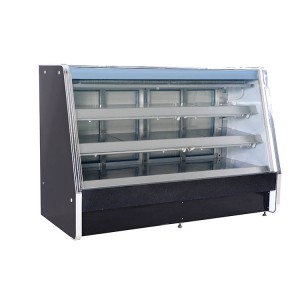 OEM Customized Commercial Open Counter Deli Fish Cold Food Meat Frensh Display Refrigerator Case Fridge
