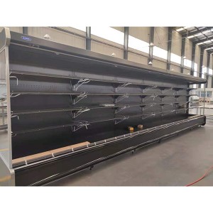 IOS Certificate Multideck Front Open Cabinet Display Upright Showcase Cooler Chiller