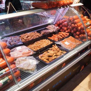 OEM/ODM Manufacturer Commercial Meat Display Case Deli Display Cooler Refrigerated for Sale