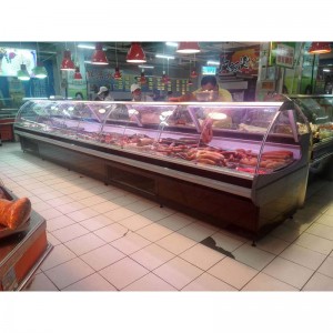 OEM/ODM Manufacturer Commercial Meat Display Case Deli Display Cooler Refrigerated for Sale