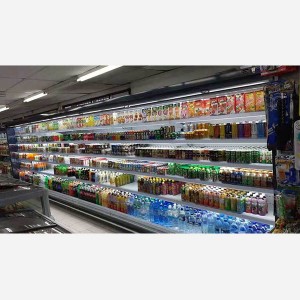 China Gold Supplier for Supermarket Refrigeration Equipment Multideck Open Cooler/Air Curtain/ Upright Open Chiller for Fruit Vegetable