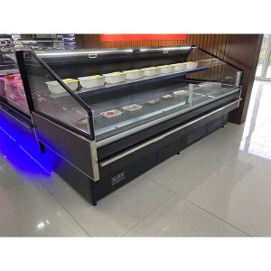 Big Discount Cheering Two Layers Counter-Top Commercial Sushi Display Showcase