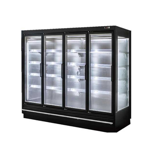 Vertical Glass Door Display Refrigerator Chiller