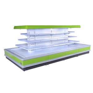 OEM Manufacturer Supermarket Commercial Semi-high Combined Display Refrigerator
