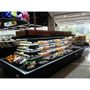 OEM Manufacturer Supermarket Commercial Semi-high Combined Display Refrigerator