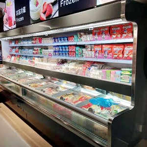 Manufacturer of Commercial Supermarket Cooler Dual Temperature Chiller And Freeze