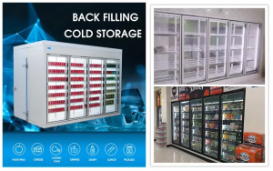 OEM/ODM Supplier Commercial Food Storage Walk in Freezer Manufacturer Chiller Fish Cooler Meat Refrigerator Fridge Blast Freezer Cold Room