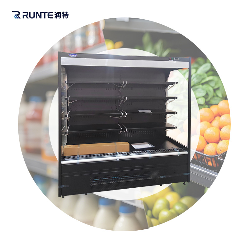 RUNTE Elevates Retail Merchandising with Advanced Open Display Refrigerators