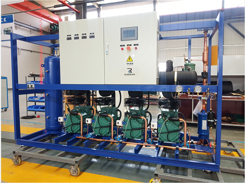 Runte Factory Multi-Compressor Parallel Rack Condensing Unit